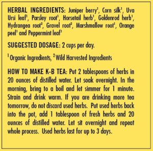 UTIs k-b_tea_dosage_1