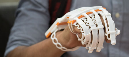 Adaptive hand at abilities expo